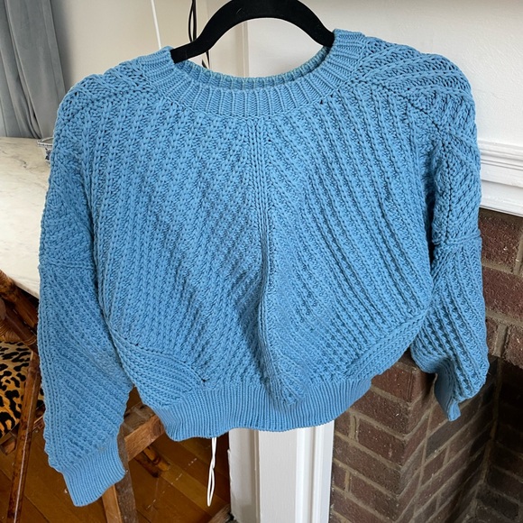 Vince Cable Knit Cropped Sweater - Picture 2 of 2